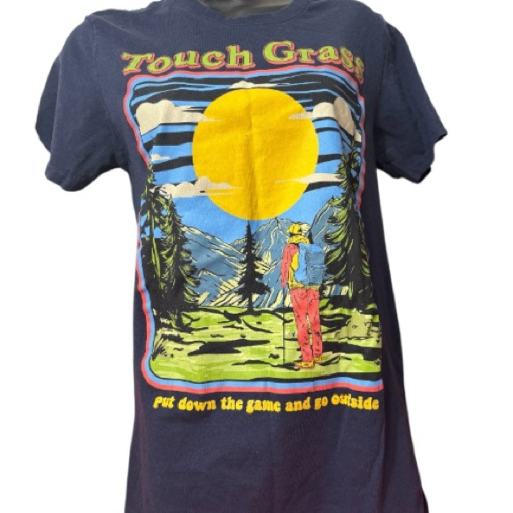 Graphic Tee with Outdoor Scene